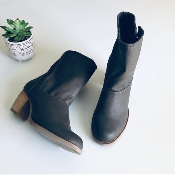 NEW Sbicca Vintage Snap Side Western Bootie Taupe SZ 7.5 - Picture 11 of 12